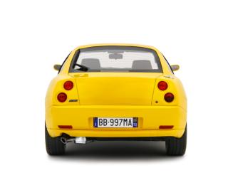 Fiat Coupé 2.0 20v Turbo Plus 1999 Giallo Ginestra Laudoracing 1:18 Resinemodell (Türen, Motorhaube... nicht zu öffnen!)